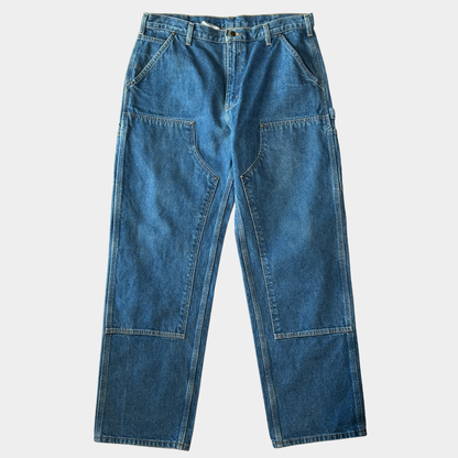 00's Carhartt カーハート ダブルニーデニムパンツ (36×32)A6369P-SO