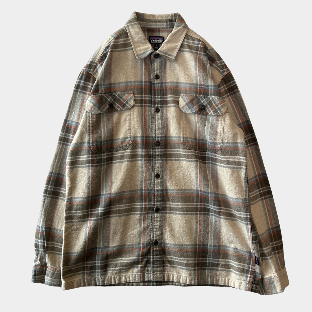 Patagonia パタゴニア フィヨルド・フランネルシャツ (L)/C1479SH-SO
