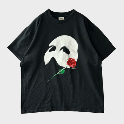 90's Tennessee River オペラ座の怪人 Tシャツ 黒 (XL)/A7567T-SO