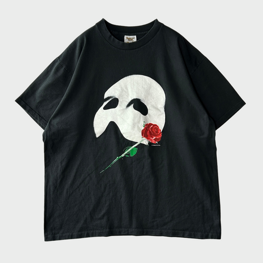 90's Tennessee River オペラ座の怪人 Tシャツ 黒 (XL)/A7567T-SO