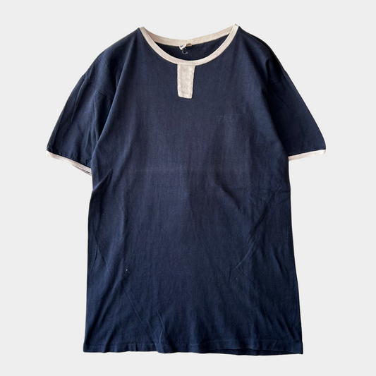 60's champion ”YALE" イェール カレッジ Tシャツ ネイビー (L)/A7204T-SO