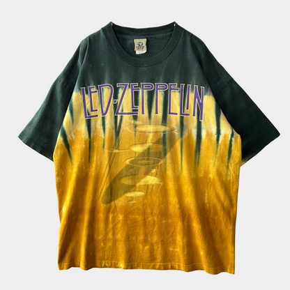 00's LED ZEPPERIN ツェッペリン タイダイTシャツ シングルステッチ USA(XL)/A6458T-SO