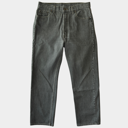 90's Levi's リーバイス 501-0658 先染めブラック デニムパンツ USA製 (36×30)/A6589P-SO