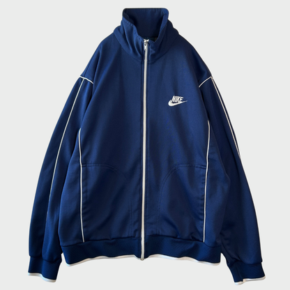 80's NIKE ナイキ トラックジャケット ネイビー(XL)/A1322J-SO