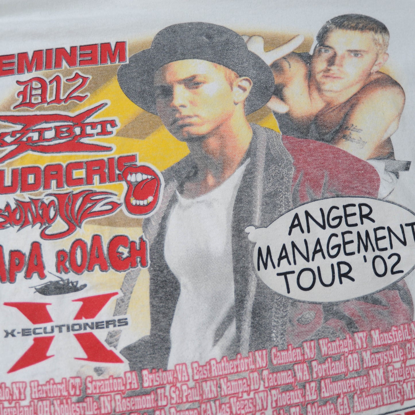 00's  EMINEM ANGER MANAGEMENT TOUR  Tシャツ/A1750T-S