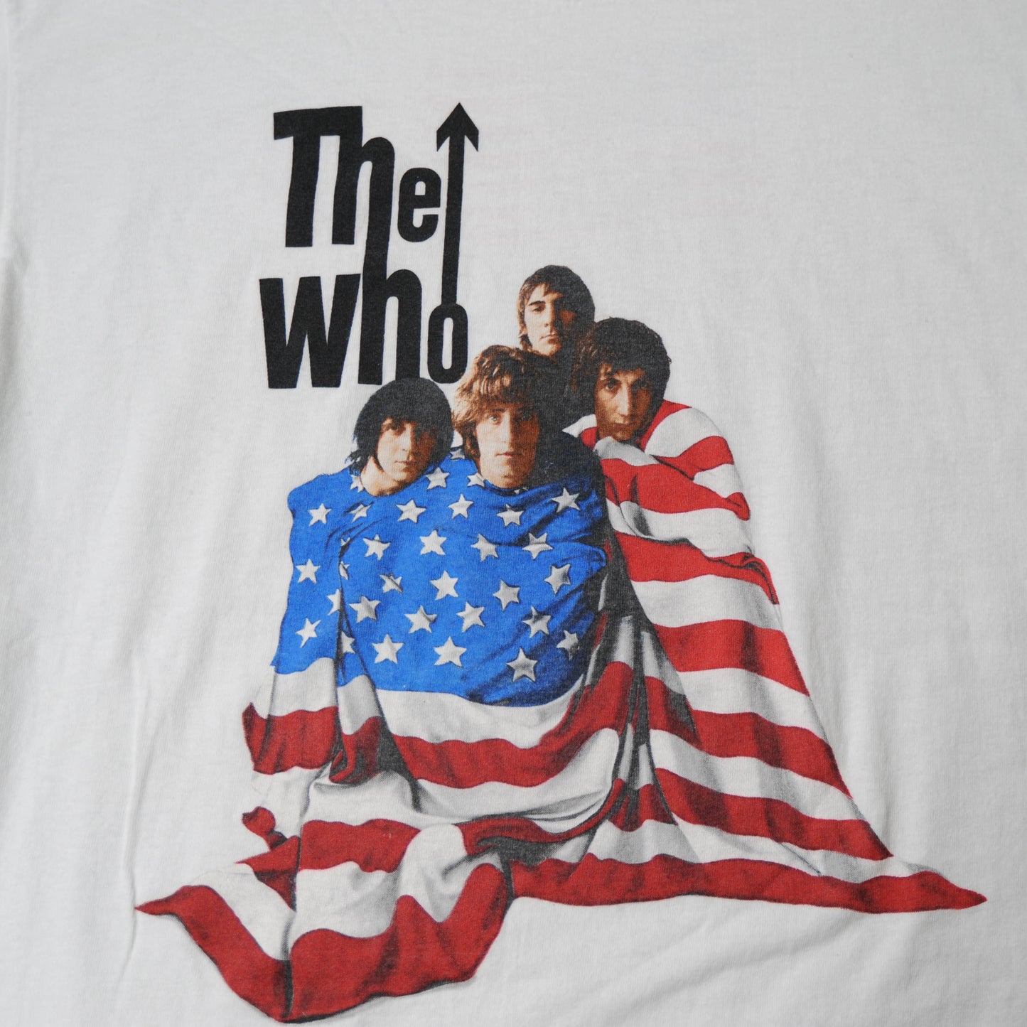 00's The Who 2002NORTH AMERICAN TOUR Tシャツ　白(XL)/A2696T-SO