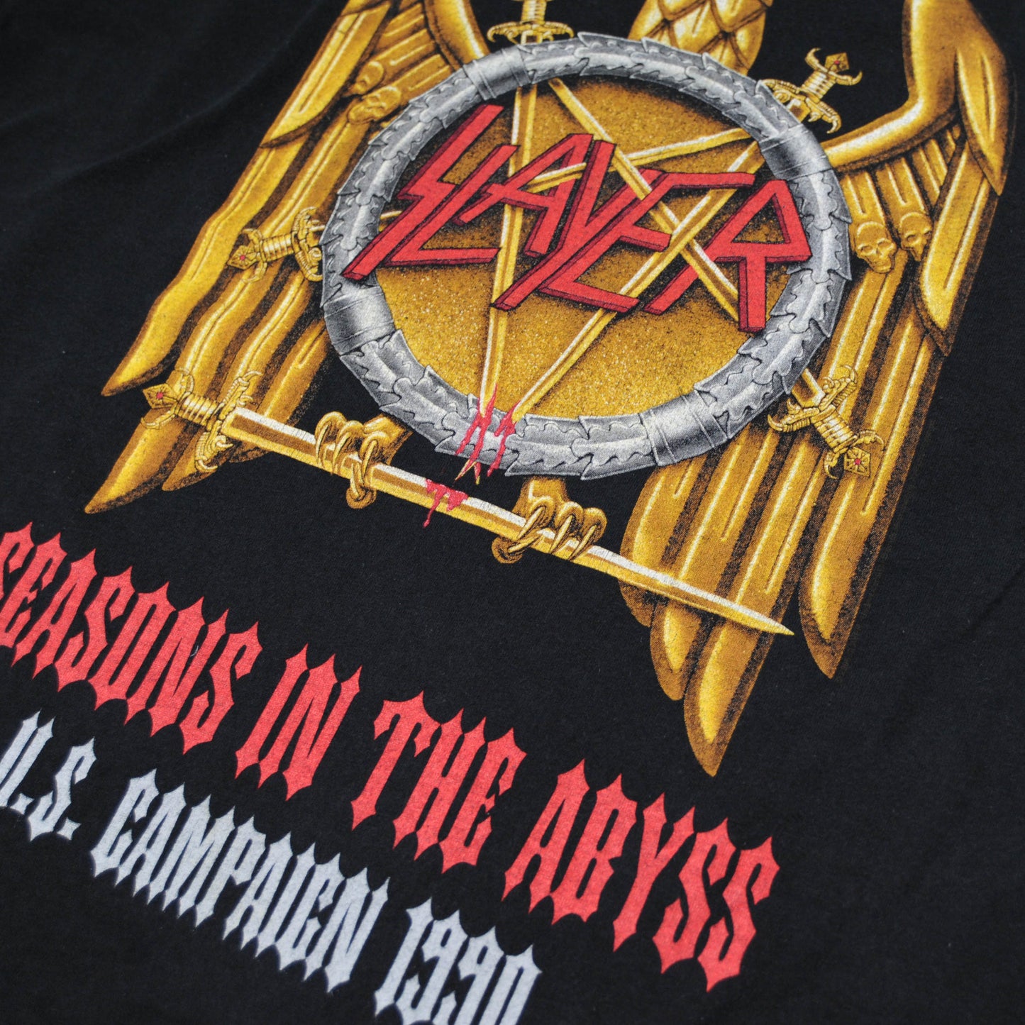 00's SLAYER SEASONS IN THE ABYSS Tシャツ(XL)/A3040T-S