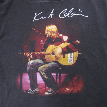 90's KURT COBAIN Nixon GuitarTシャツ(L)/A3046T-S