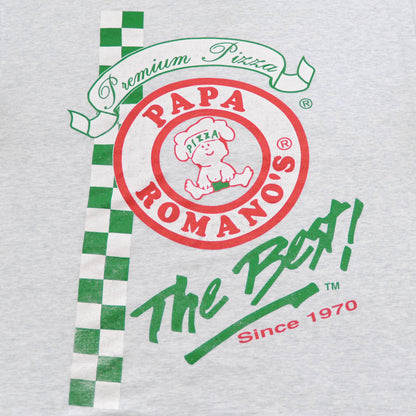 90's PAPA ROMANOS 企業Tシャツ白(XL)/A2967T-S