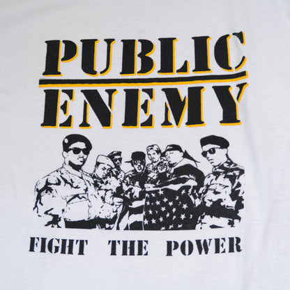 90's PUBLIC ENEMY"FIGHT THE POWER"Tシャツ(L)/A3091T-S