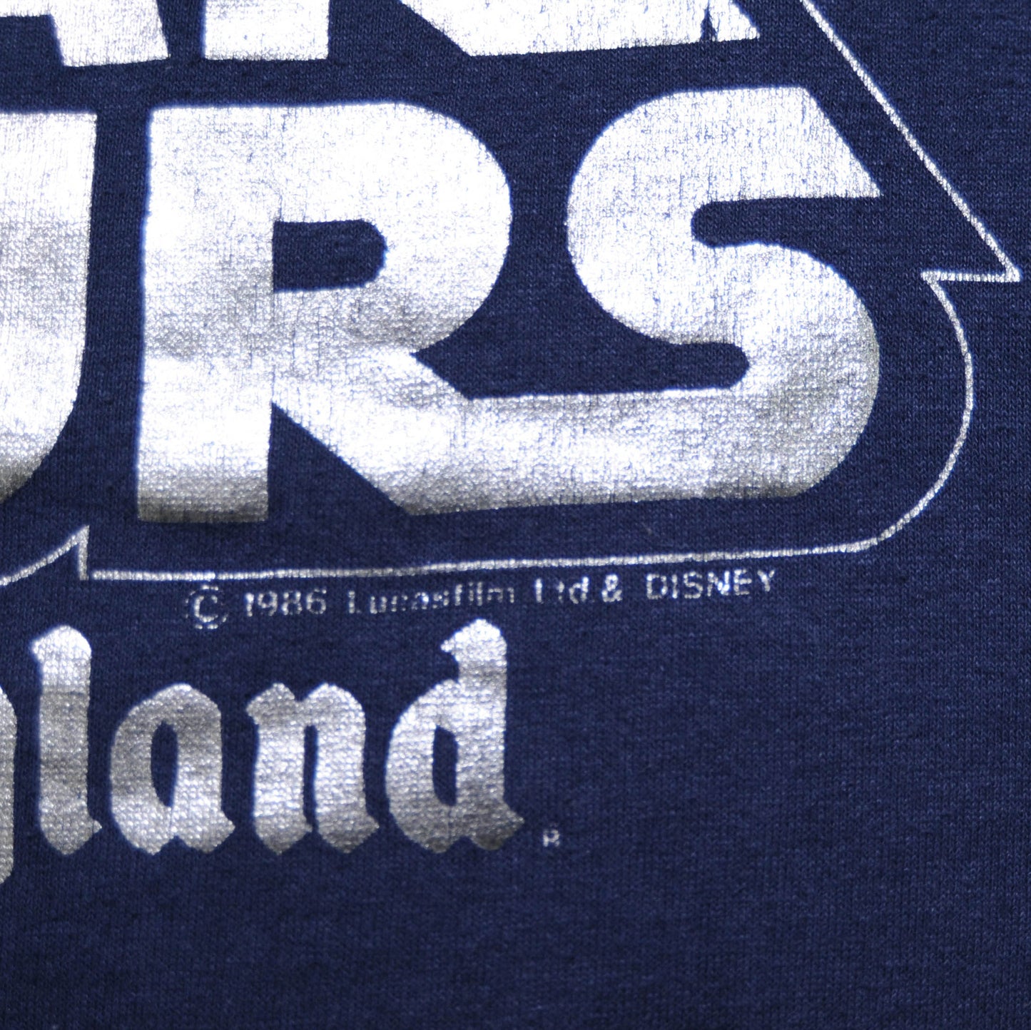 90's Disneyland STAR TOURS Tシャツ(XL)/A2756T-S