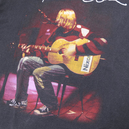 90's KURT COBAIN Nixon GuitarTシャツ(L)/A3046T-S