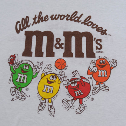 80's M&M プリントTシャツ(XL)/A2801T-S