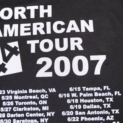 ＋４４　２００７Tour Tシャツ　黒(XL)/A3586T-S