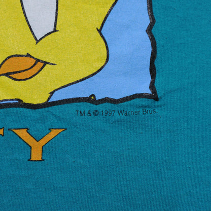 90's Looney Tunes TWEETY Tシャツ(XL)/A3023T-S