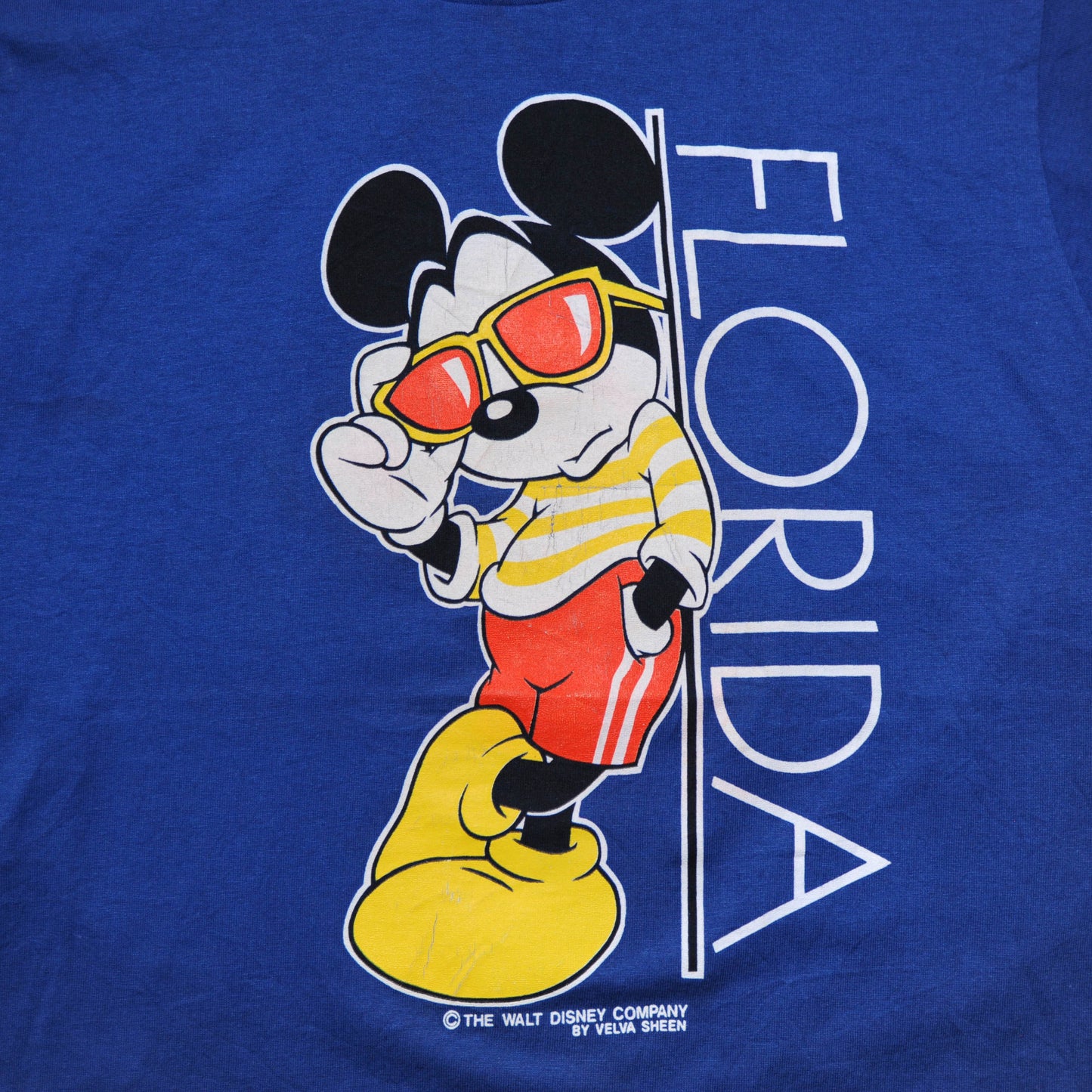 80's MICKEY FLORIDA Tシャツ(M)/A2802T-S