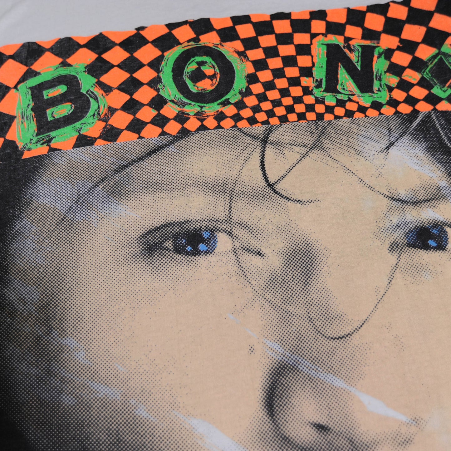 80's Bon Jovi 1989Rock the earthツアーTシャツ(XL)/A2166T-O