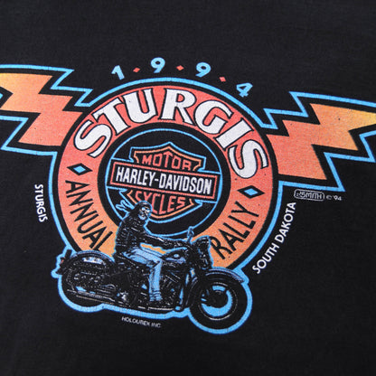 90's HARLEY-DAVIDSON"Sturgis94"Tシャツ(L)/A3052T-S