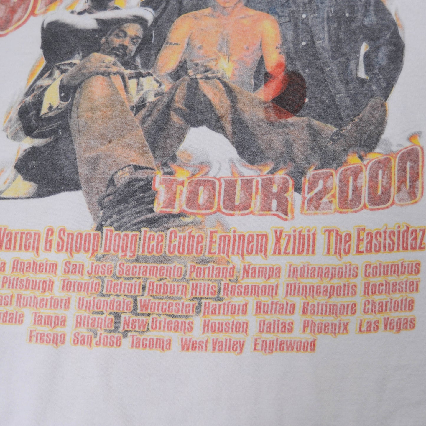 00's UP IN SMORKE TOUR2000 Tシャツ(XL)/A3025T-S