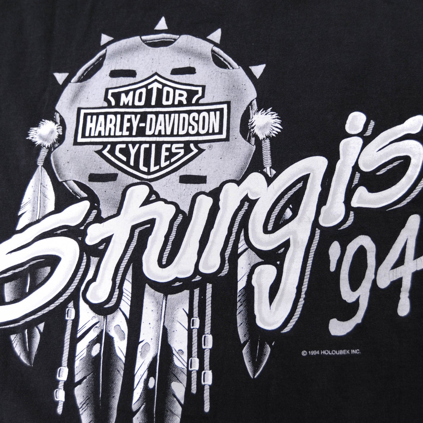 90's HARLEY-DAVIDSON"Sturgis94"Tシャツ(L)/A3052T-S
