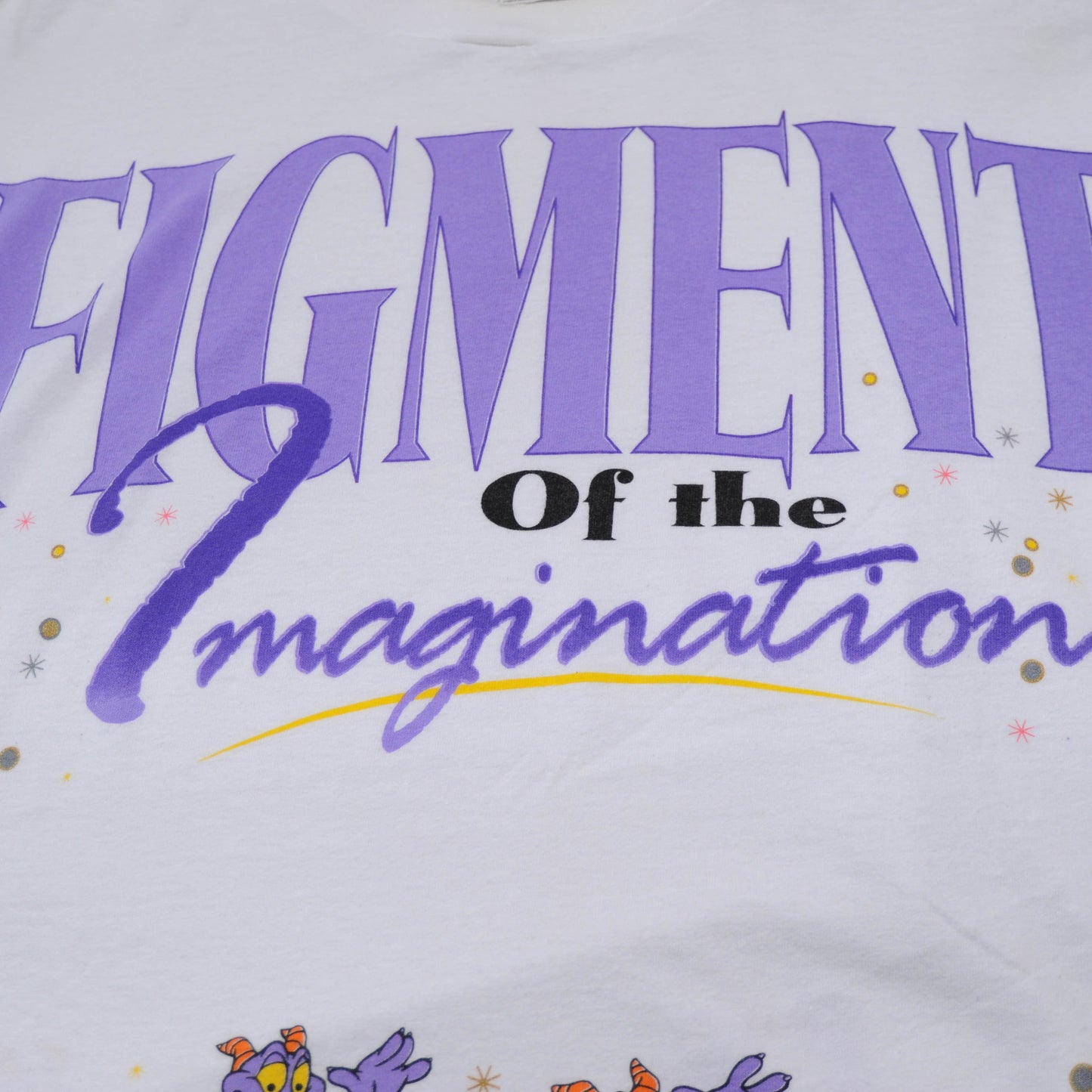 90's DISNEY FIGMENT of the imagination Tシャツ 白(XXL)/A3072T-S