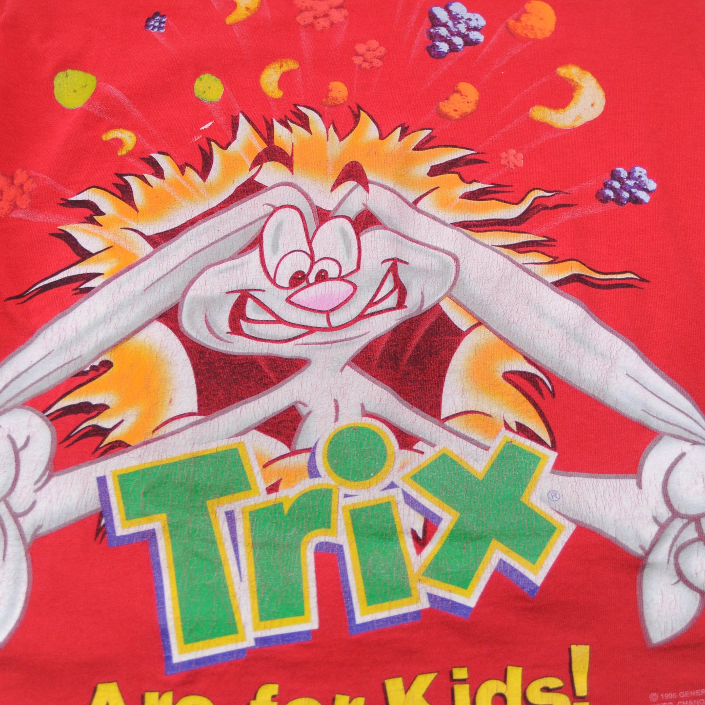 90's Trix Are for kids! シリアル企業Tシャツ　(L)/A2968T-S