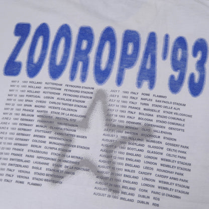 90's U2"ZOOROPA"ツアーTシャツ(L)/A3496T-S