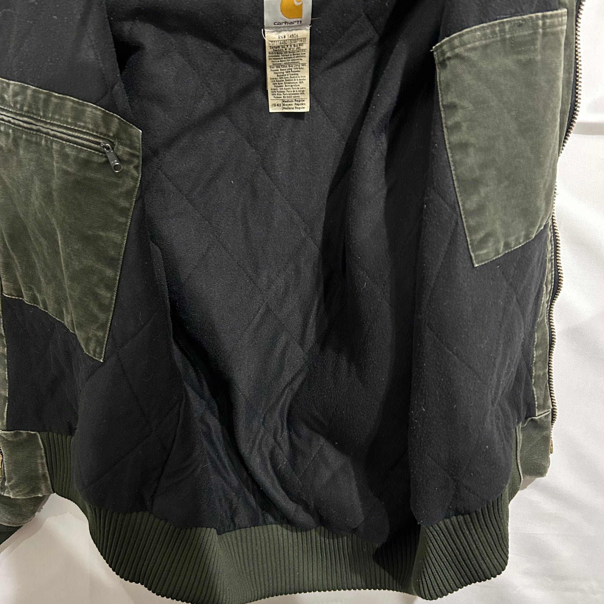 Carhartt カーハート アクティブジャケット モスグリーン/A5311O-SO Carhartt カーハート アクティブジャケット モスグリーン/A5311O-SO