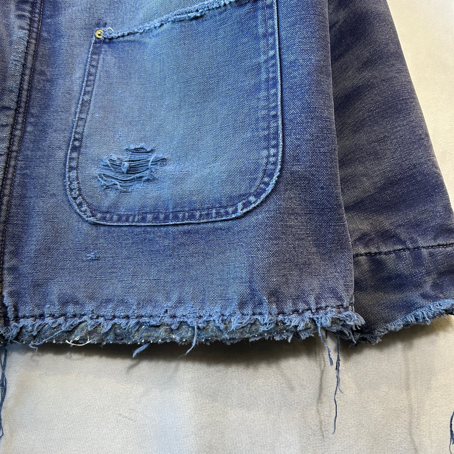 80's Carhartt カーハート 100周年 チョアコート カバーオール ネイビー/A9346J-SO