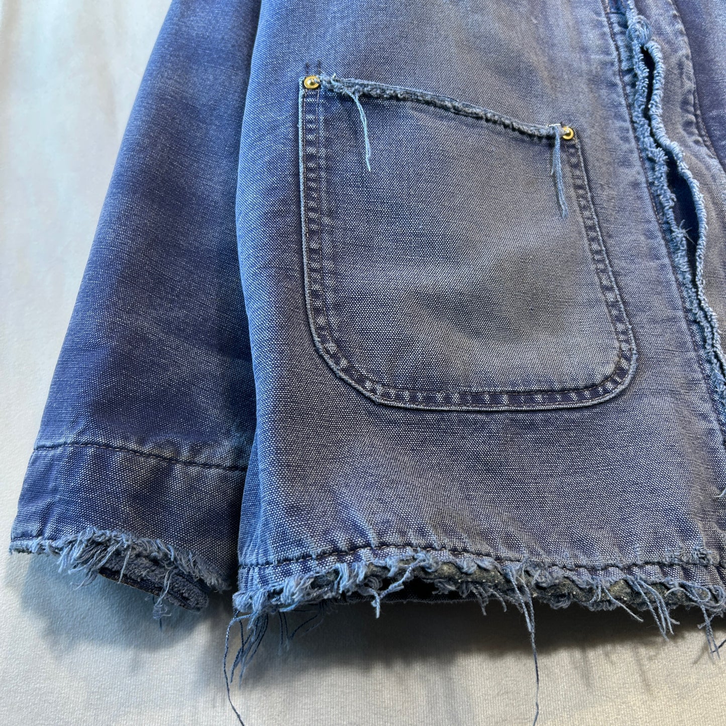 80's Carhartt カーハート 100周年 チョアコート カバーオール ネイビー/A9346J-SO