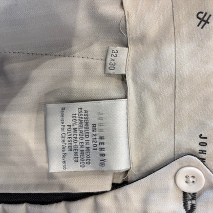 00's JOHN HENRY  2タック スラックス チャコールグレー (W32/L30) /B0169P-SO