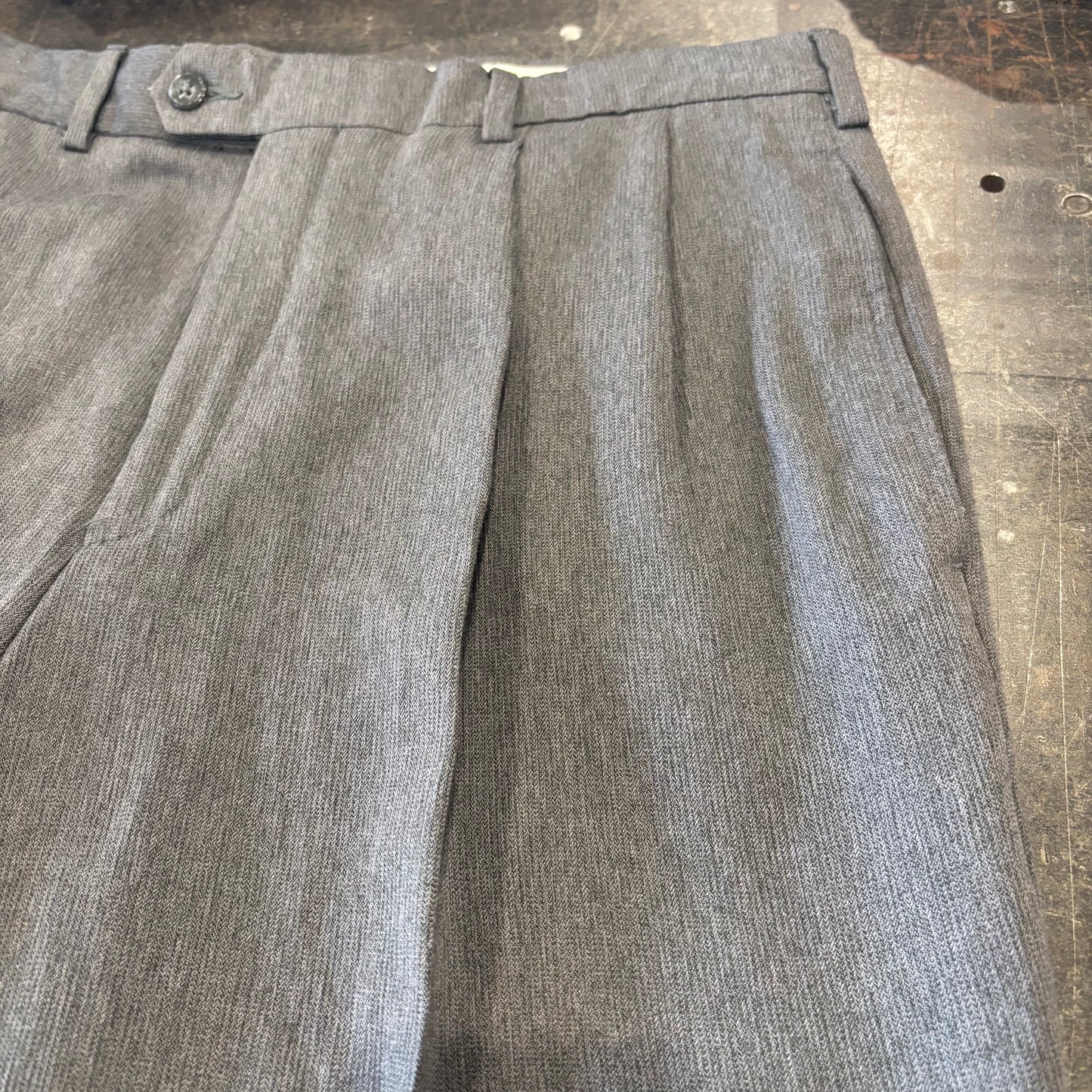 00's JOHN HENRY  2タック スラックス チャコールグレー (W32/L30) /B0169P-SO