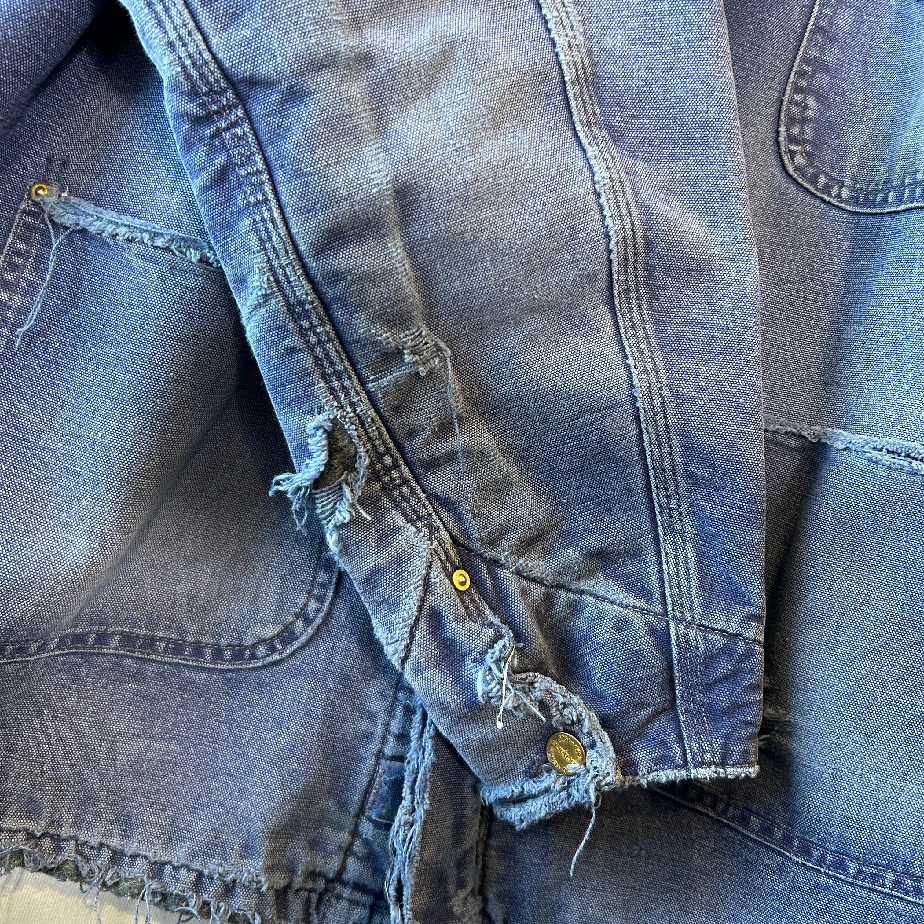 養*️様 carhartt 100周年 カーハート カバーオール チョアコート 80's carhartt Michigan Chore Coat 100th Anniversary カーハート