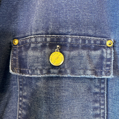80's Carhartt カーハート 100周年 チョアコート カバーオール ネイビー/A9346J-SO