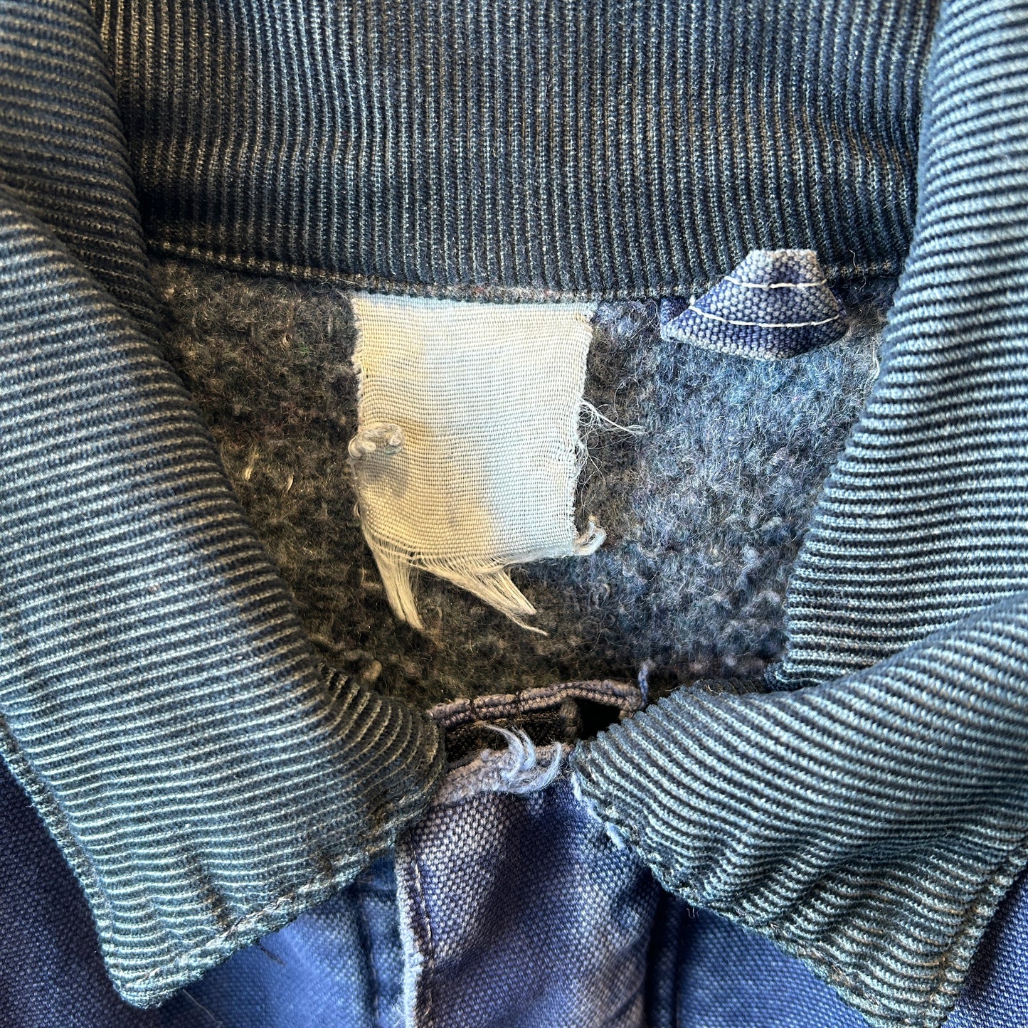 80's Carhartt カーハート 100周年 チョアコート カバーオール ネイビー/A9346J-SO