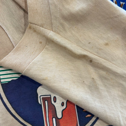 80's Hanes BENNIGAN'S レストラン 企業Tシャツ ベージュ(L)/A6910T-SO