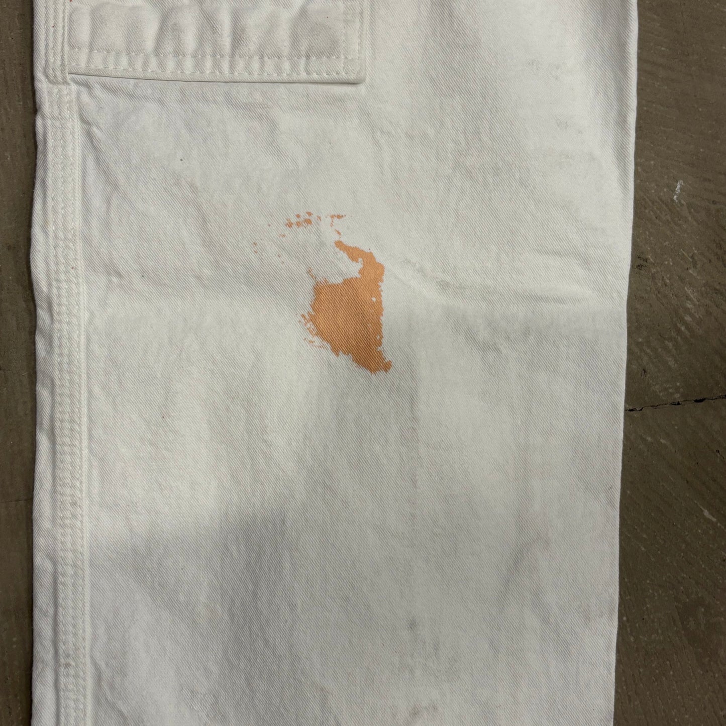 00's Dickies×Sherwin Williams ディッキーズ ペインターパンツ  ペンキ 白(32×30)/B2249P-SO