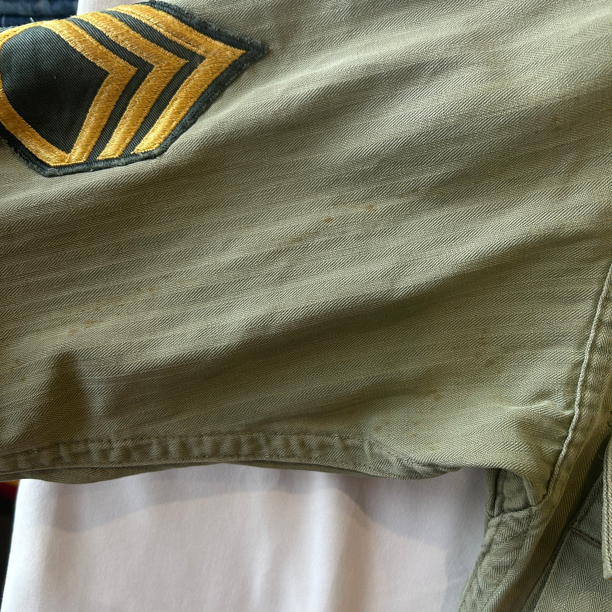 ”お客様お問い合わせ商品”40's U.S.ARMY M-43 HBT ミリタリージャケット /C1633