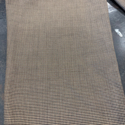 00's GRANT THOMAS 千鳥格子柄 2タック ウールスラックス ベージュ (W36/L30) /B3454P-SO