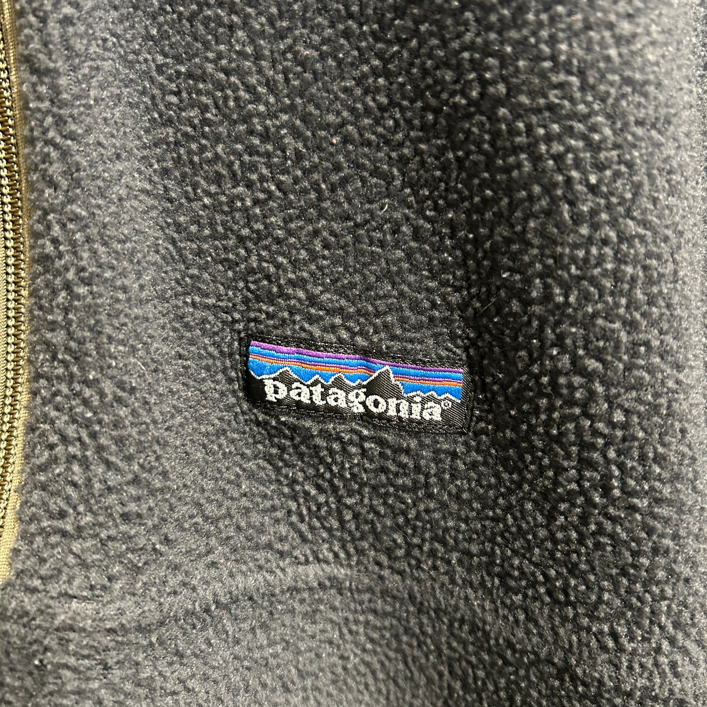 00's Patagonia パタゴニア マースピアル ハーフジップフリース チャコール/A9829F-SO