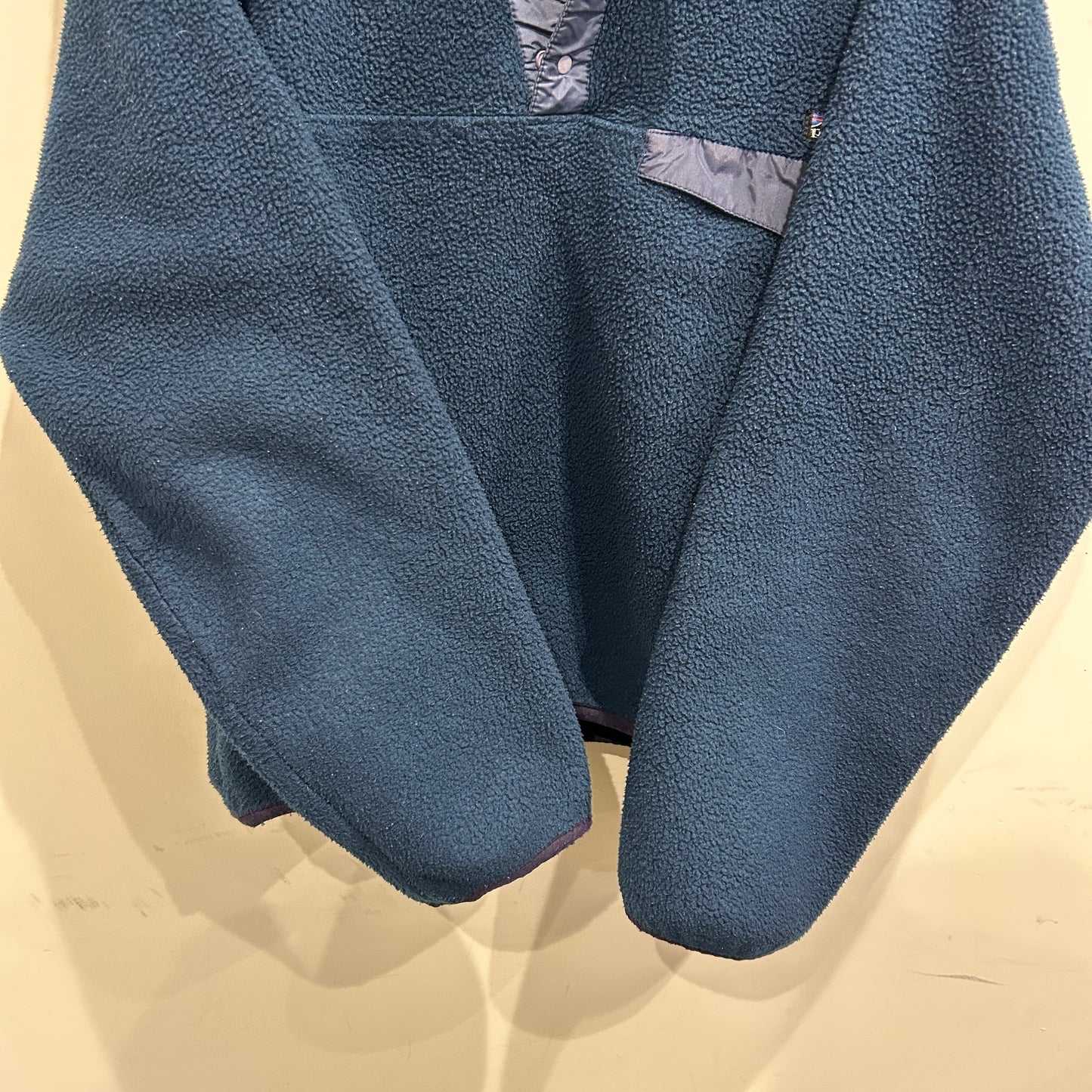 90's Patagonia パタゴニア スナップT フリースプルオーバー ネイビー /A9831F-SO