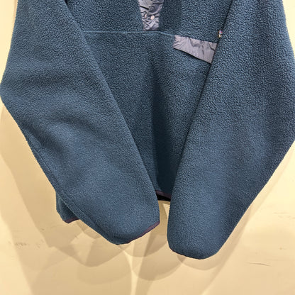 90's Patagonia パタゴニア スナップT フリースプルオーバー ネイビー /A9831F-SO