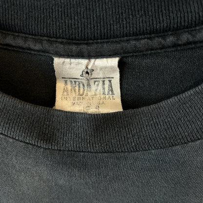 90's ANDAZIA M.C.Escher マウリッツ・エッシャー アートマルチプリントTシャツ (L)/C0891T-SO