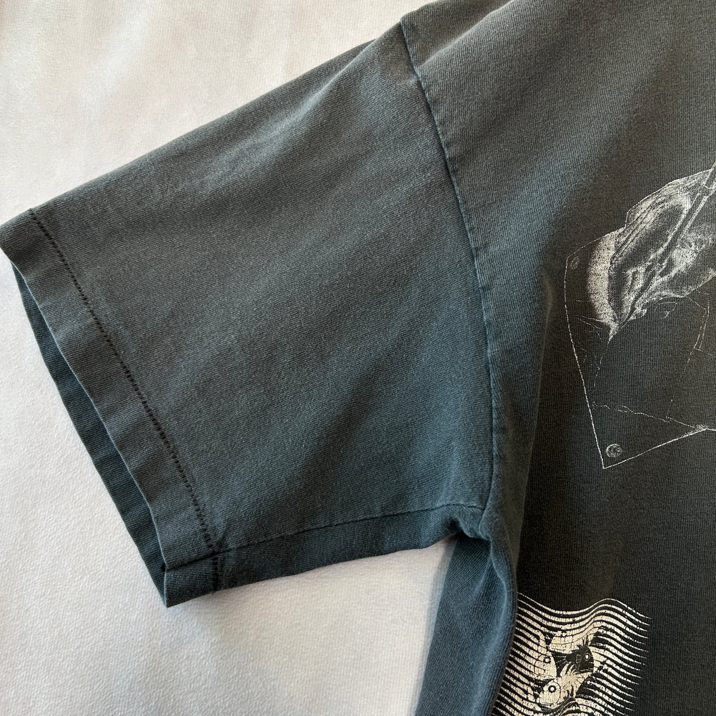 90's ANDAZIA M.C.Escher マウリッツ・エッシャー アートマルチプリントTシャツ (L)/C0891T-SO