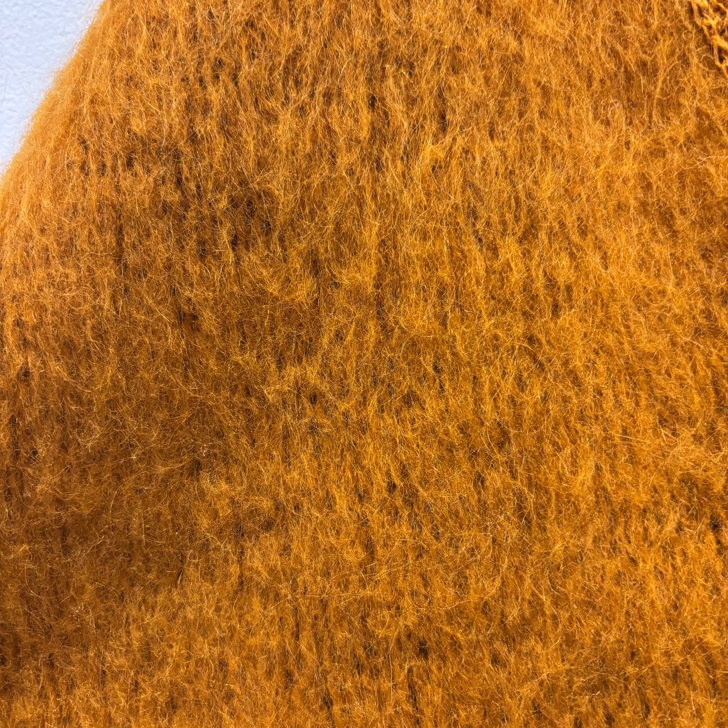 60's National shirt shop モヘアニット オレンジ (M)/A8725K-SO