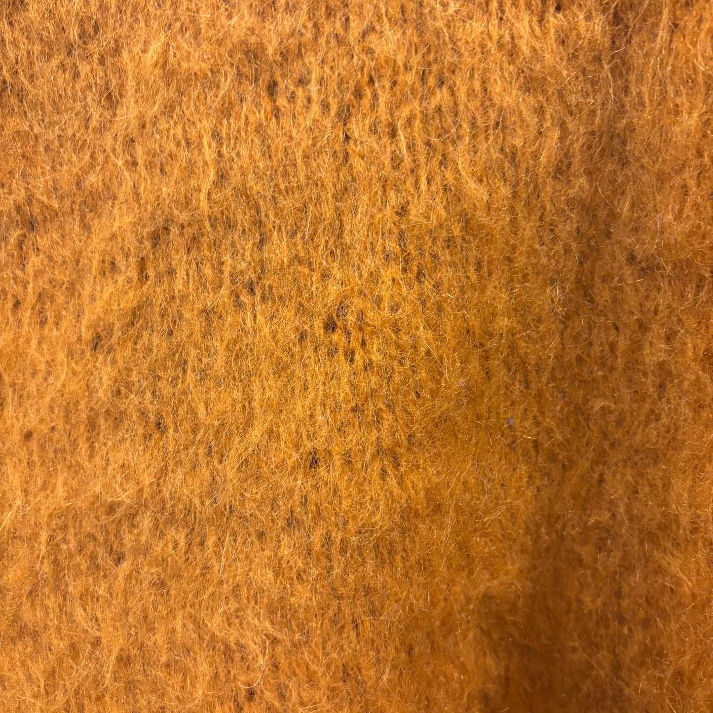 60's National shirt shop モヘアニット オレンジ (M)/A8725K-SO