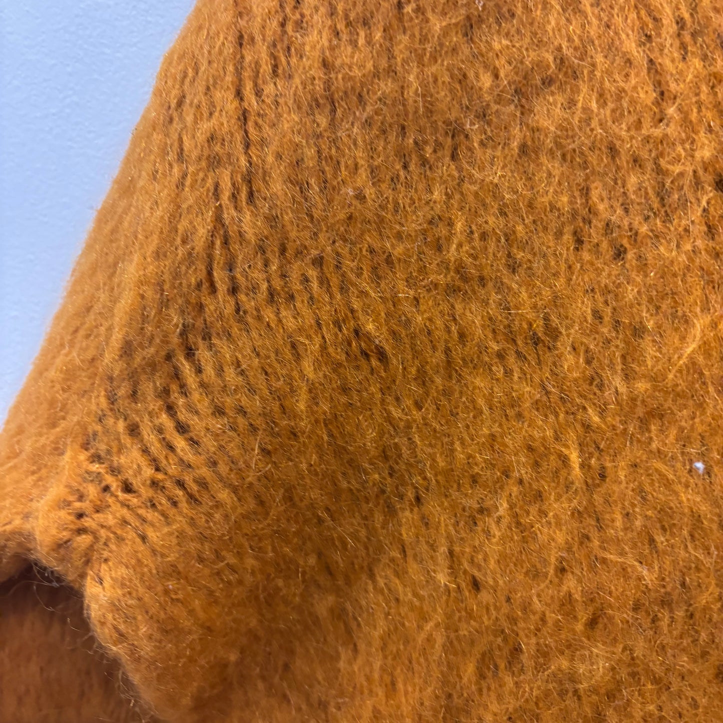 60's National shirt shop モヘアニット オレンジ (M)/A8725K-SO