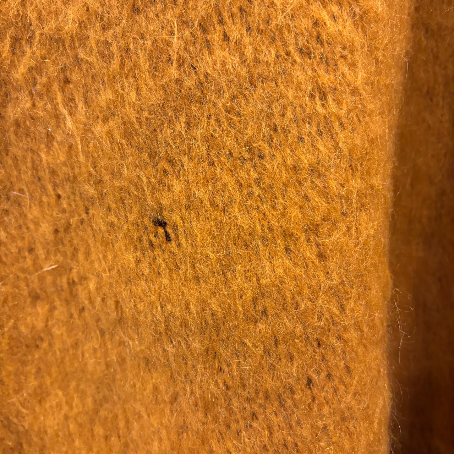 60's National shirt shop モヘアニット オレンジ (M)/A8725K-SO