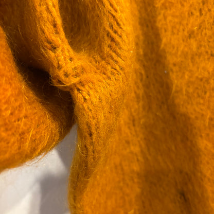 60's National shirt shop モヘアニット オレンジ (M)/A8725K-SO