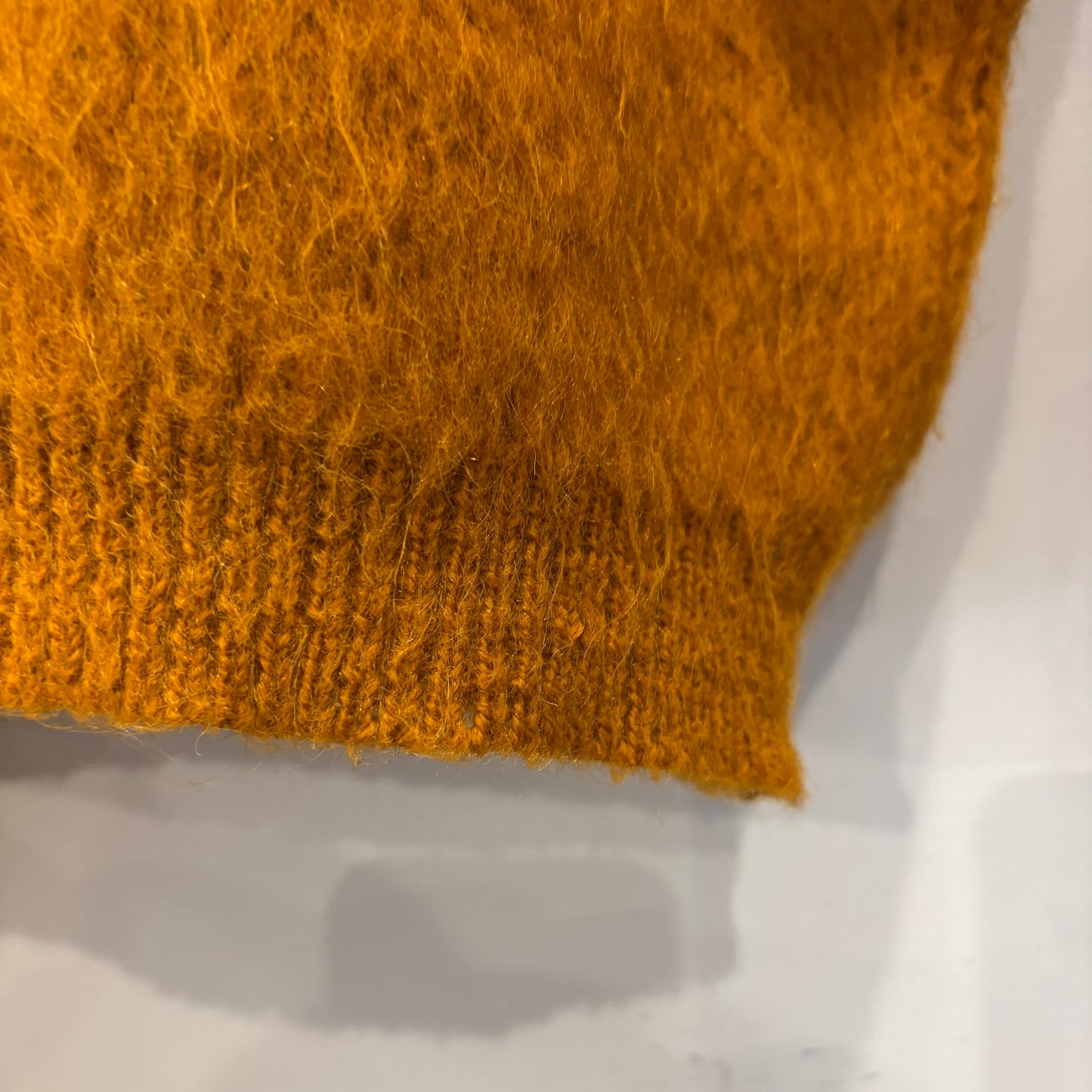 60's National shirt shop モヘアニット オレンジ (M)/A8725K-SO